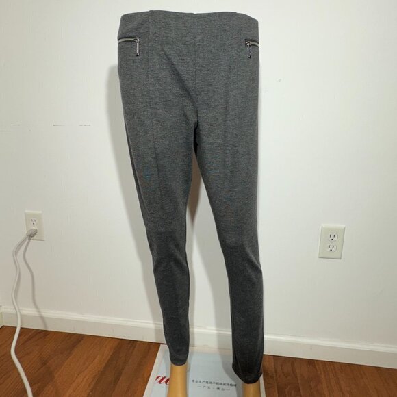 Michael Kors Gray Fashion Leggings - Size 6 - Picture 2 of 8